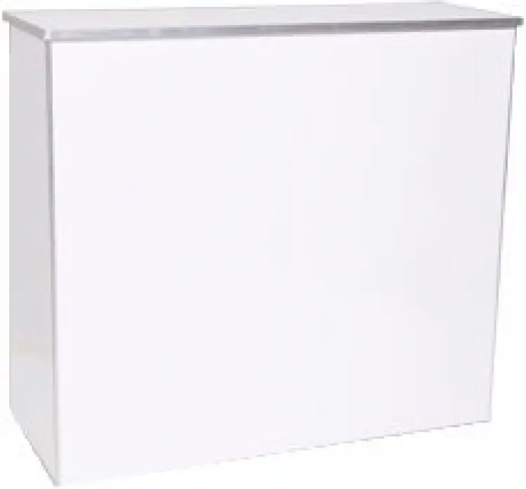 4ft Portable Bar (white)