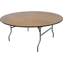 72” Round Table (wood)