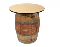 36 Wine Barrel Table