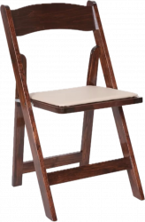 Fruitwood Folding Chair