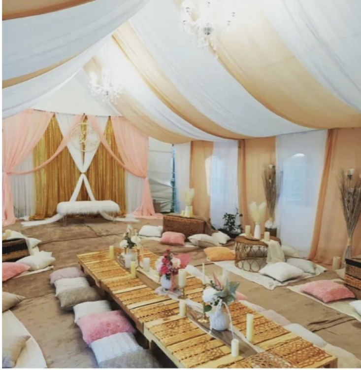 Luxury Tent Drape Package